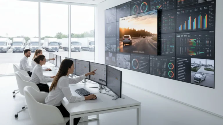 Business fleet monitoring using GPS location tracking